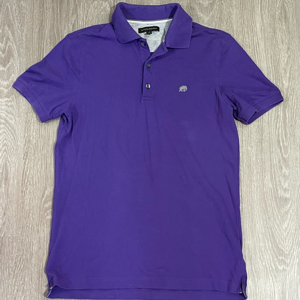 Banana Republic Knit Short Sleeve Polo T-Shirt Sz. S